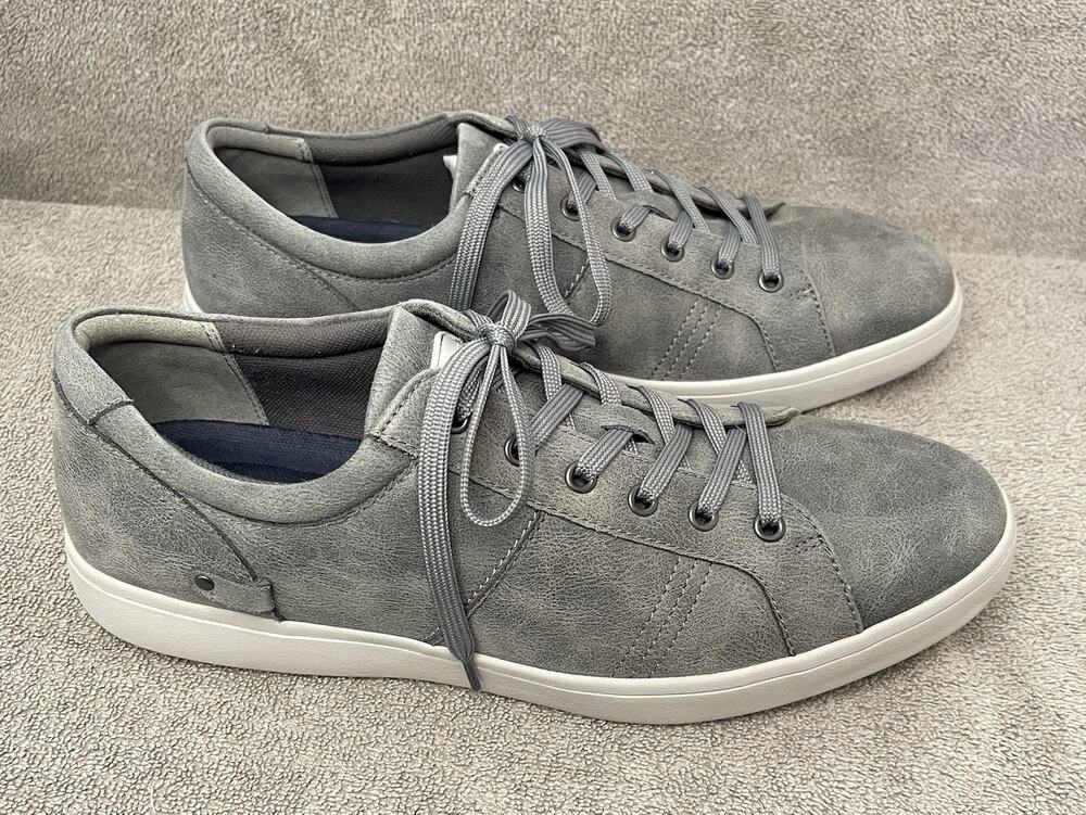 Rockport City Lites Men's Size 11.5 Casual Strip Up Gray Sneakers
